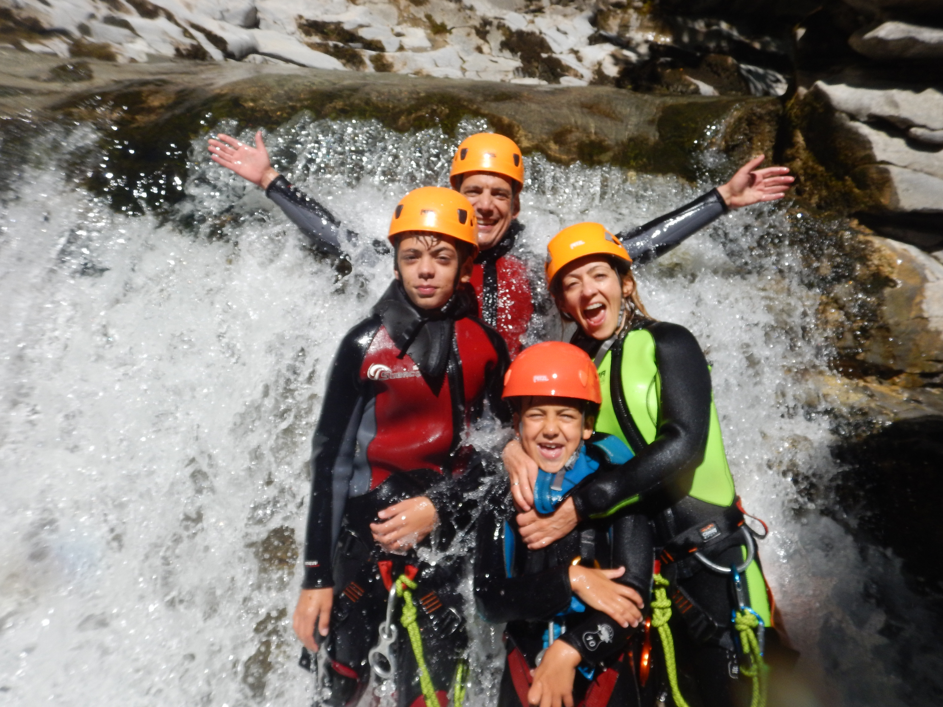 Barranco de Viandico guiado en el Pirineo Aragonés